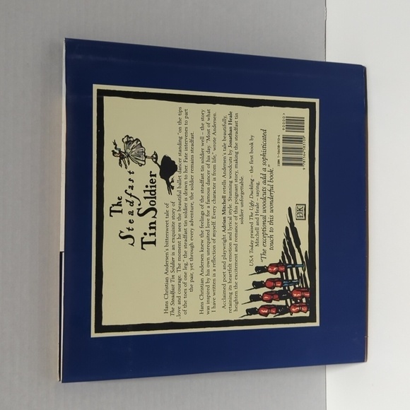 Hans Christian Andersen The Steadfast Tin Soldier Hardcover 1996 VTG - Picture 2 of 7
